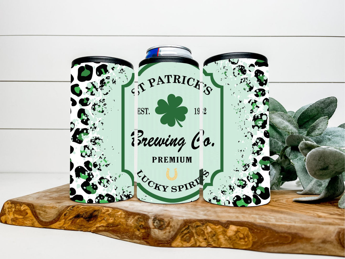 St. Patrick's Day Brewing Company Tumbler - Green and Black